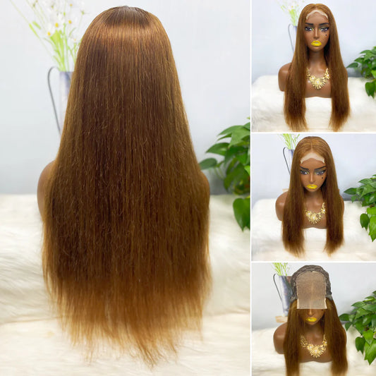 House of Extensions Brown #4 Lace Wig