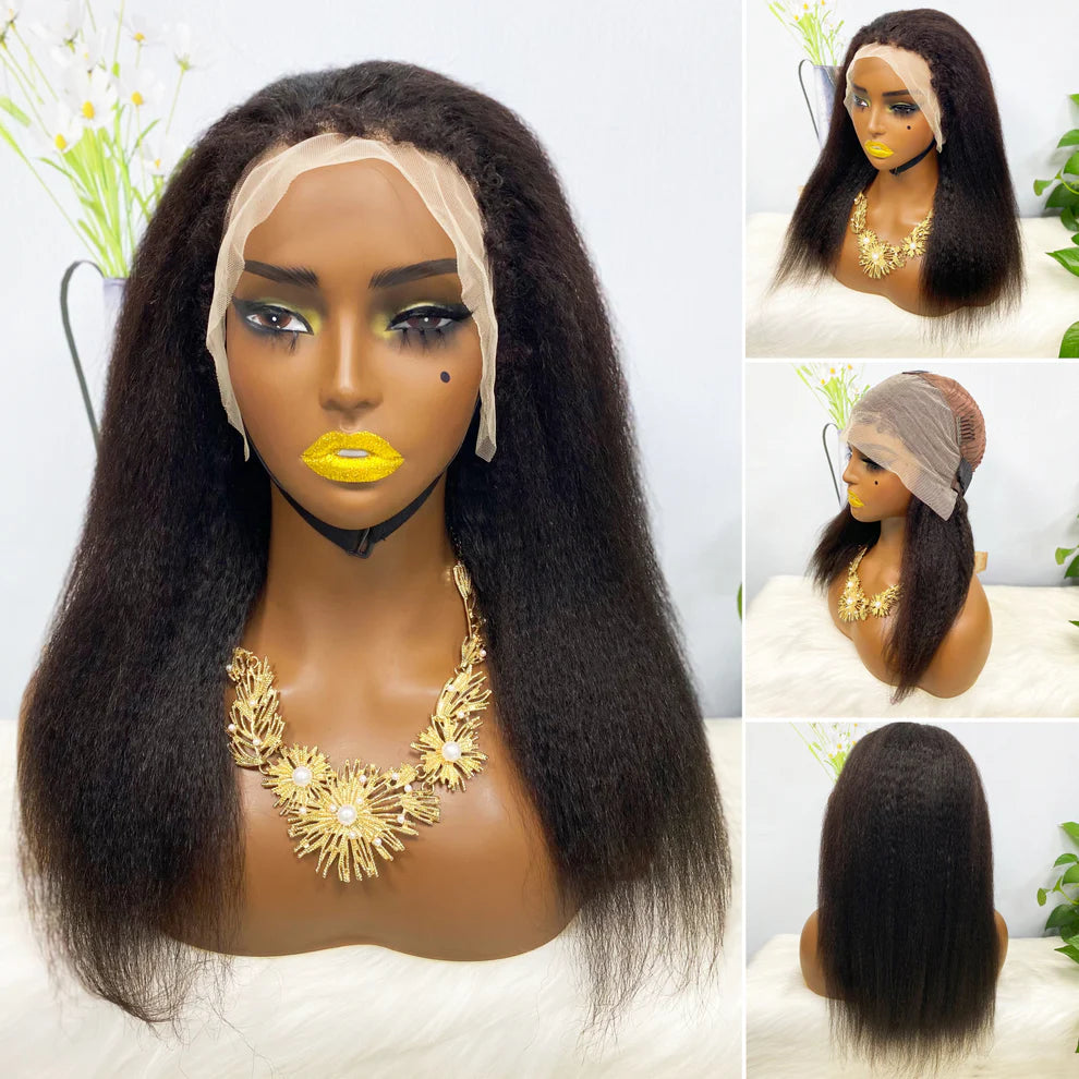 House of Extensions Kinky Straight Lace Frontal Wig
