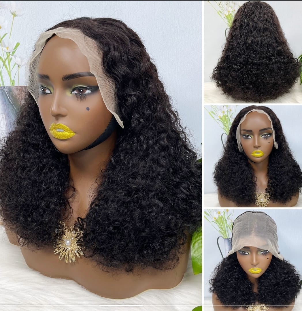 House of Extensions Italian Curly Lace Frontal Wig
