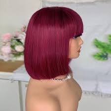 House of Extensions Bob Wig with Bangs-99J