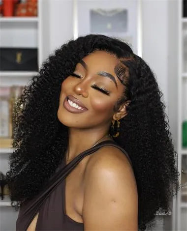 House of Extensions Kinky Curly Lace Closure Wig