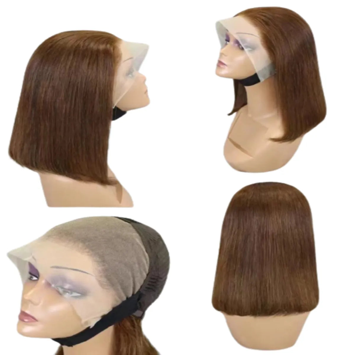 House of Extensions Brown #4 Bob Lace Wig