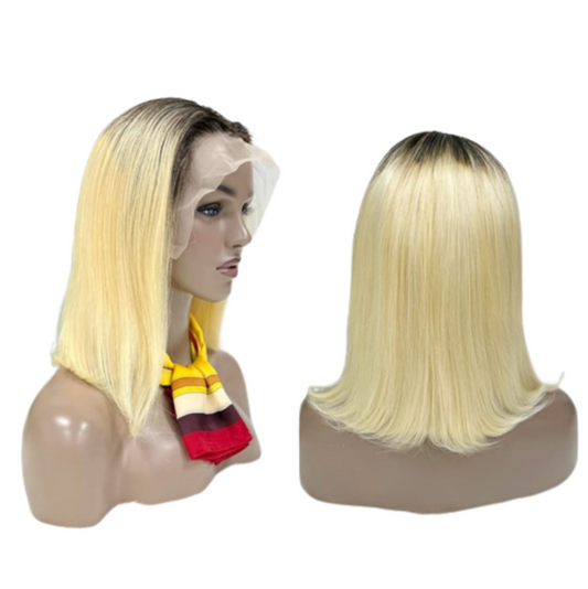 House of Extensions T1B/613 Bob Lace Wig