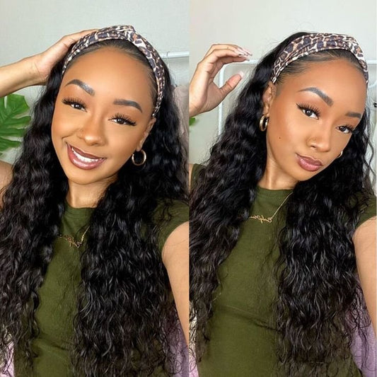 House of Extensions Water Wave Headband Wig