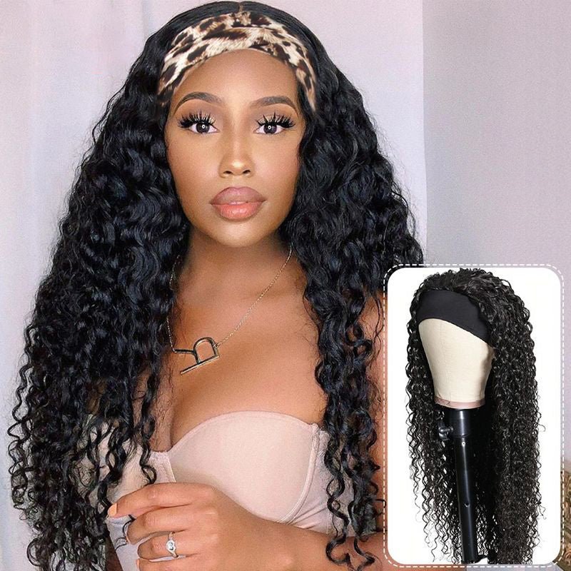 House of Extensions Water Wave Headband Wig