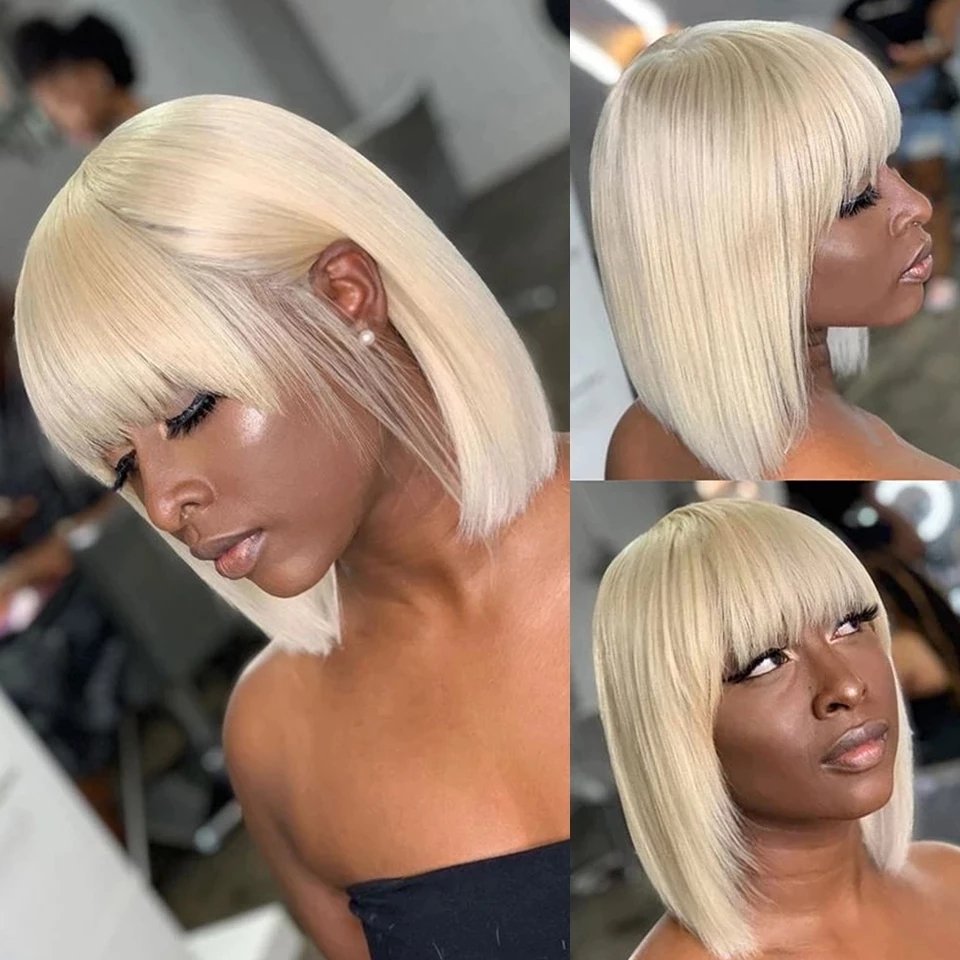 House of Extensions Bob Wig with Bangs- #613