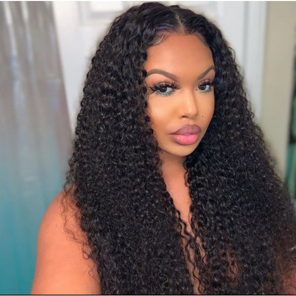 House of Extensions Kinky Curly Lace Frontal Wig
