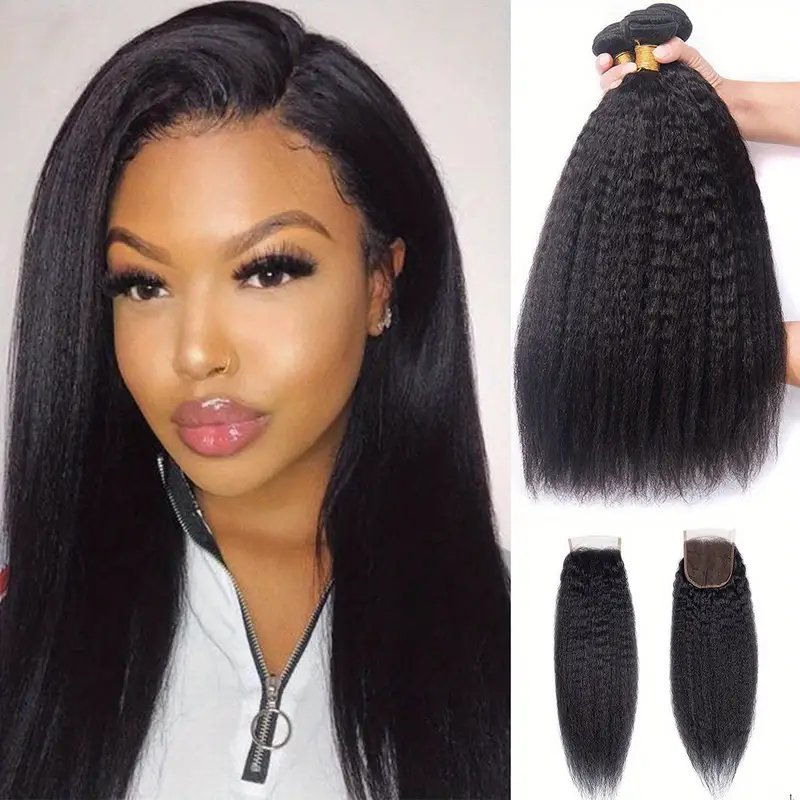 House of Extensions Kinky Straight Bundles