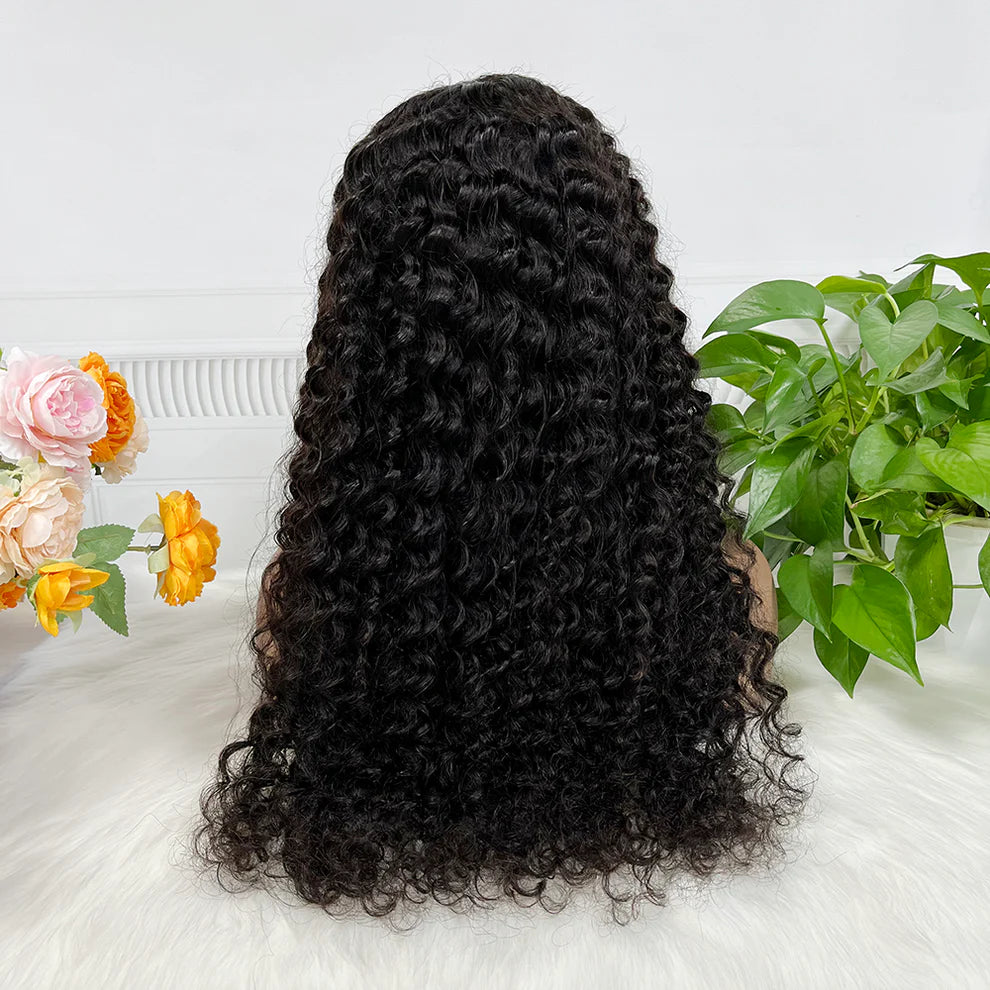 House of Extensions Deep Wave Lace Closure Wig