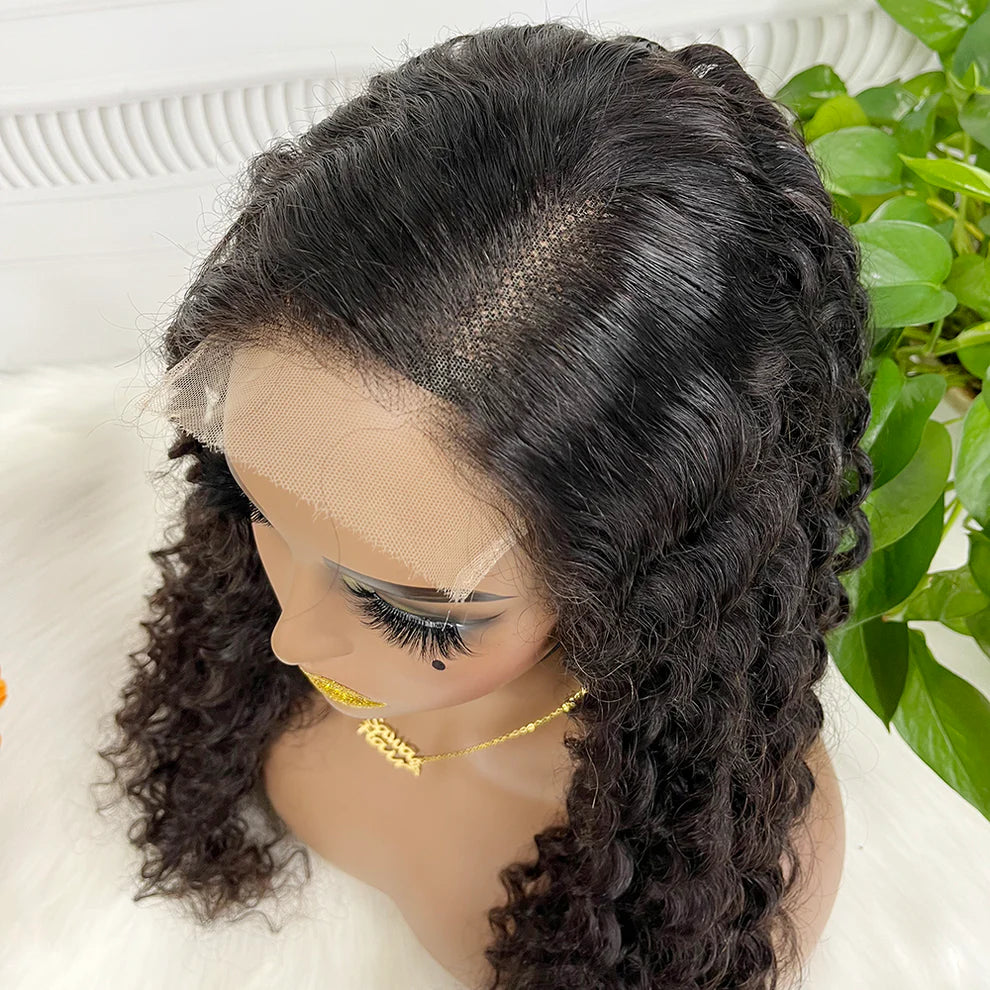 House of Extensions Deep Wave Lace Closure Wig