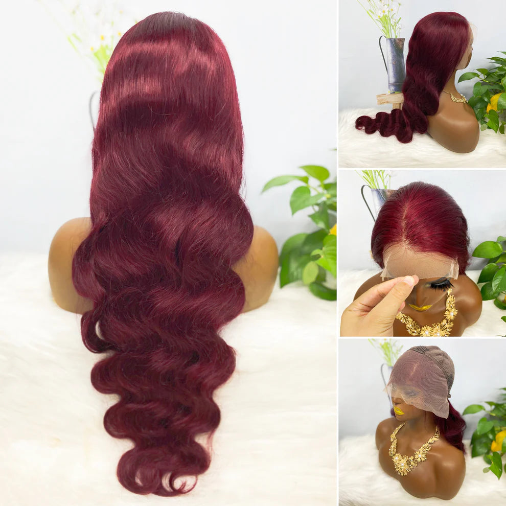 House of Extensions 99J Lace Wig