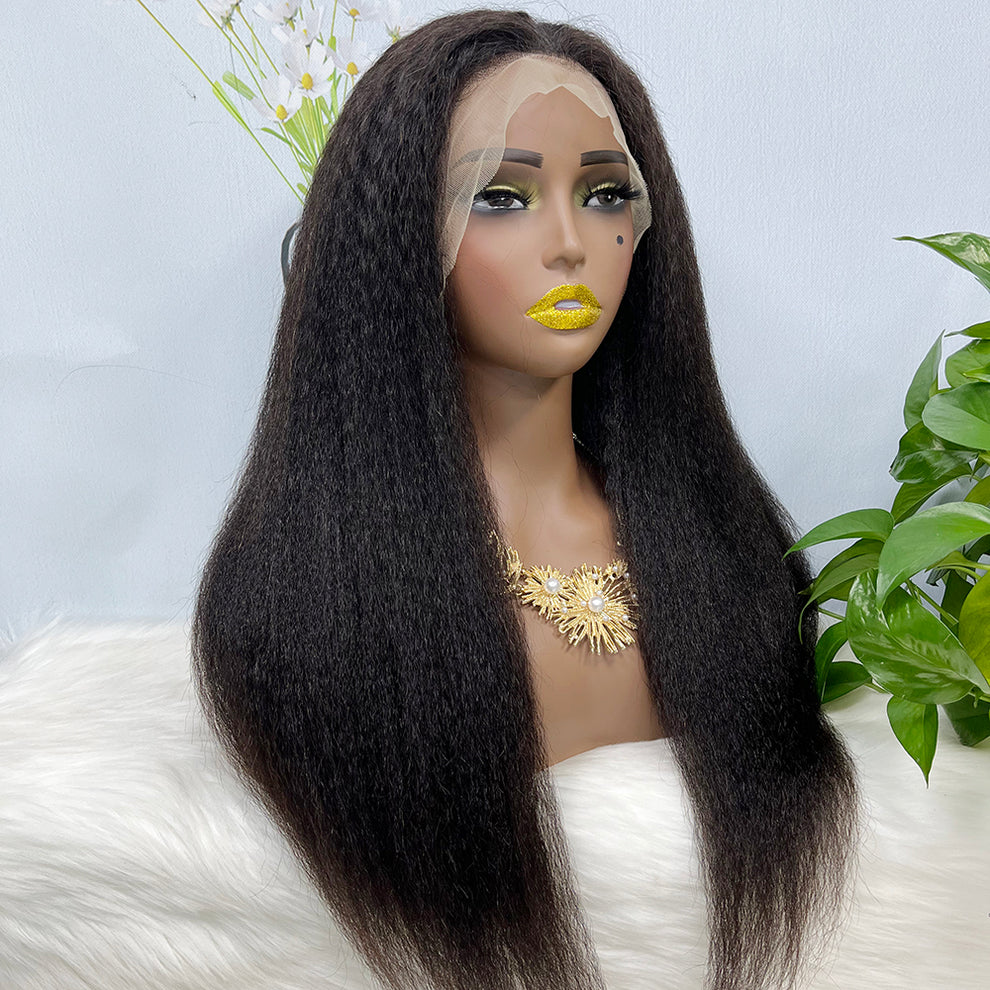 House of Extensions Kinky Straight Lace Frontal Wig