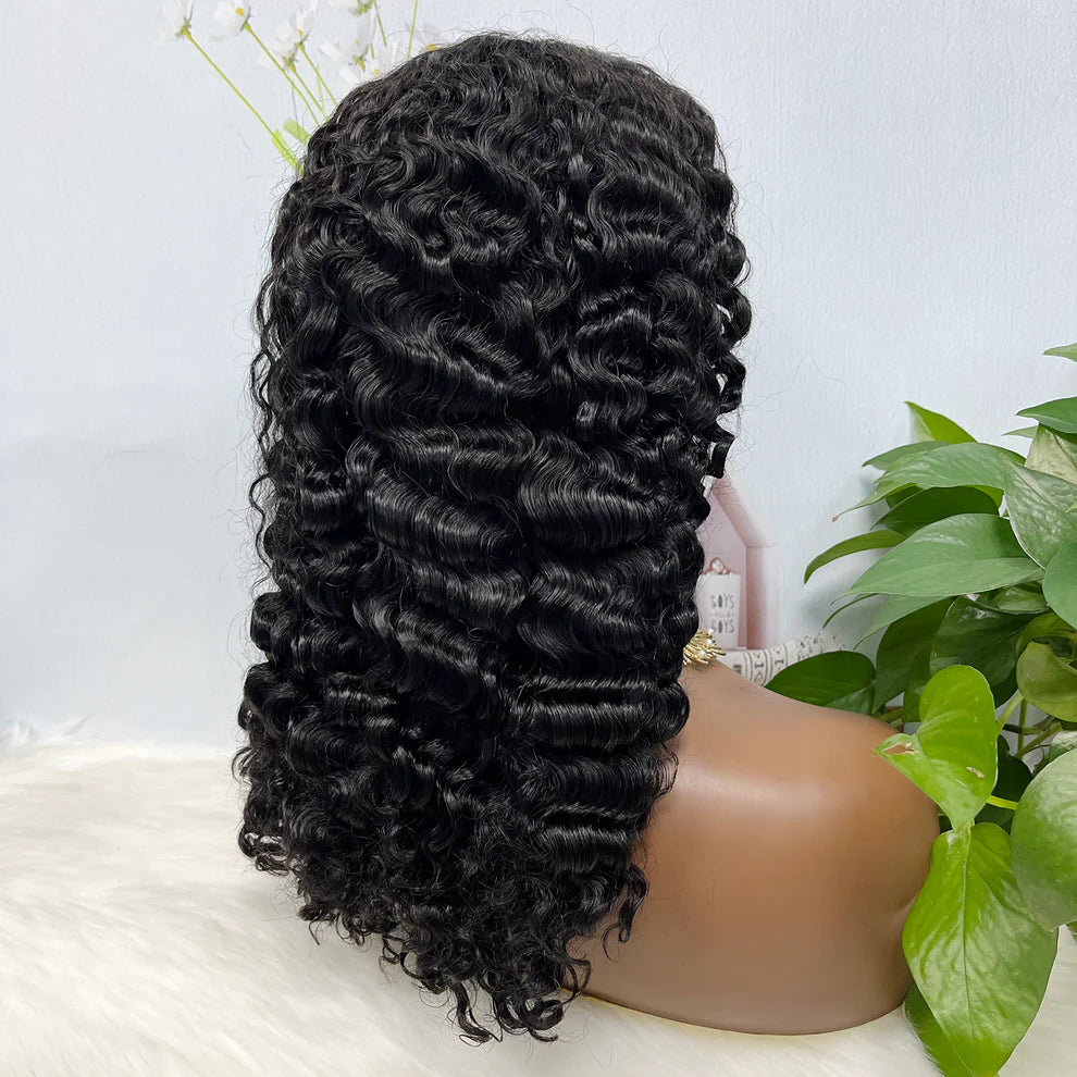 House of Extensions Burmese Curly Lace Frontal Wig