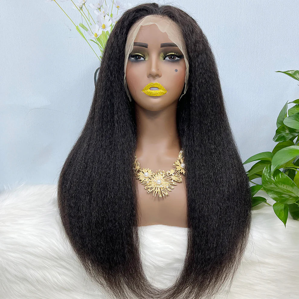 House of Extensions Kinky Straight Lace Frontal Wig