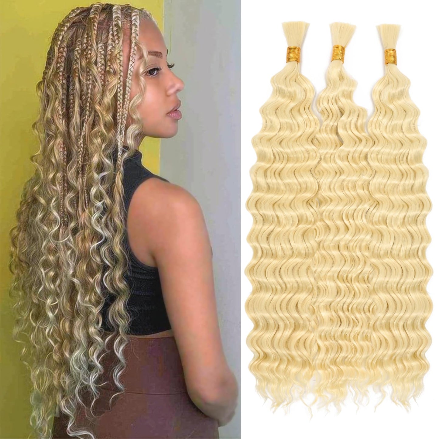 House of Extensions Bulk Braiding Hair Bundles
