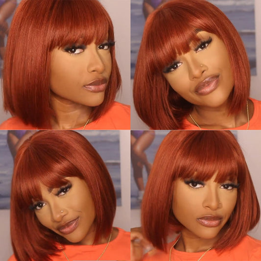 House of Extensions Bob Wig with Bangs-#350