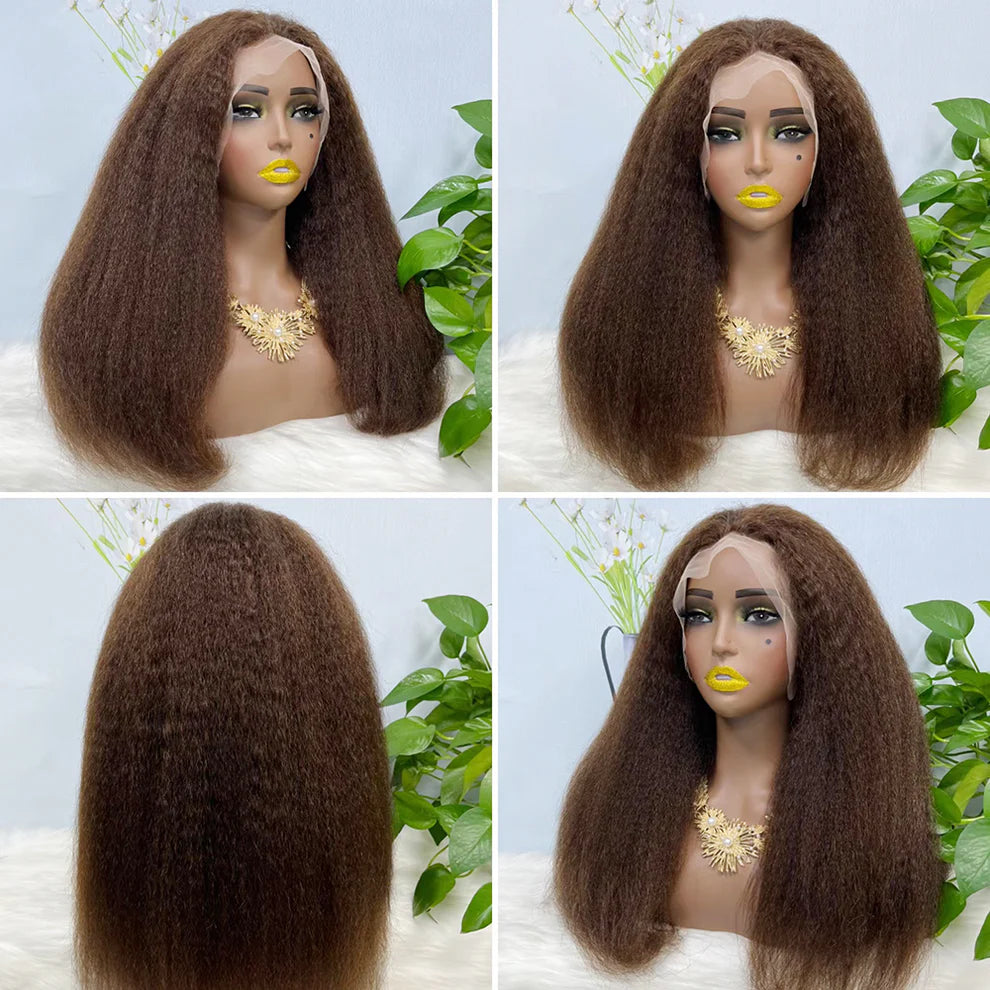 House of Extensions Brown #4 Lace Wig