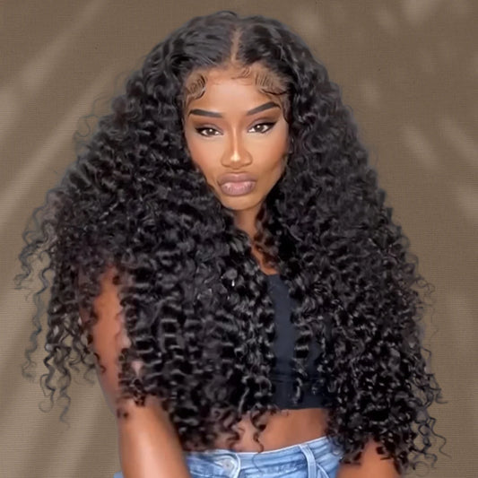 House of Extensions Burmese Curly Lace Frontal Wig