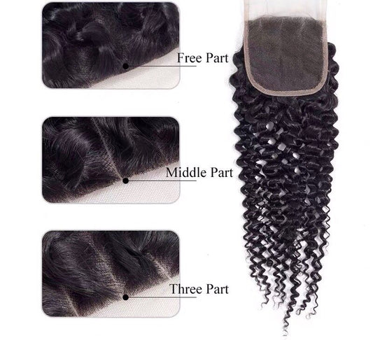 House of Extensions Kinky Curly Lace Closure