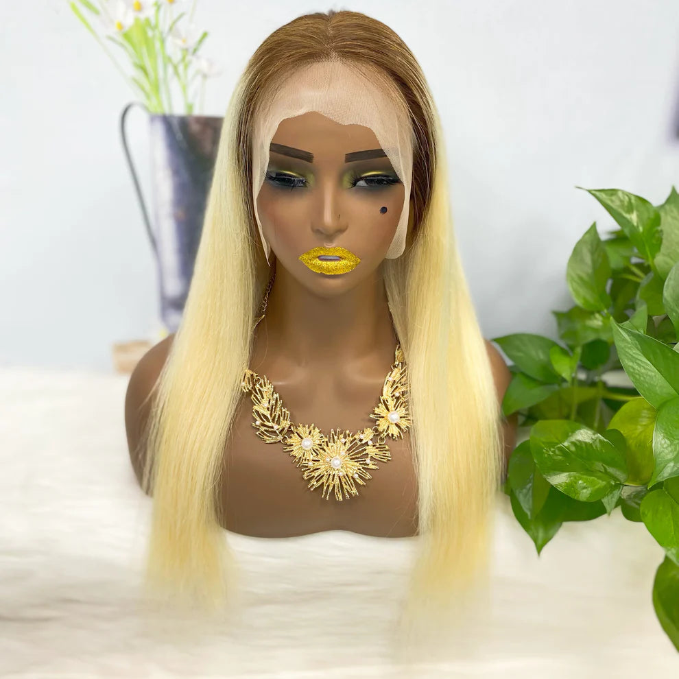House of Extensions T4/613 Blonde Lace Wig