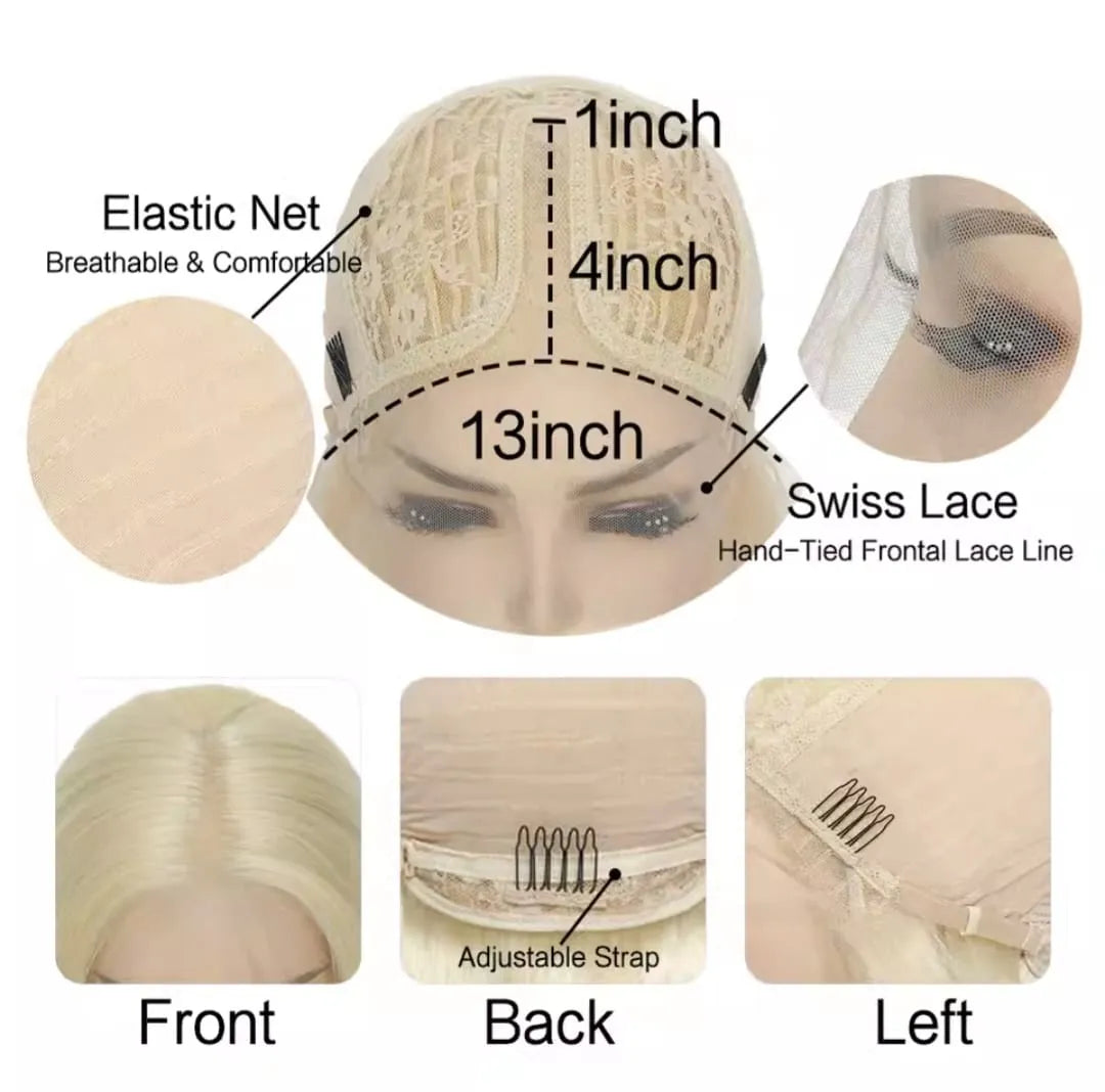 House of Extensions Blonde #613 Bob Lace Wig