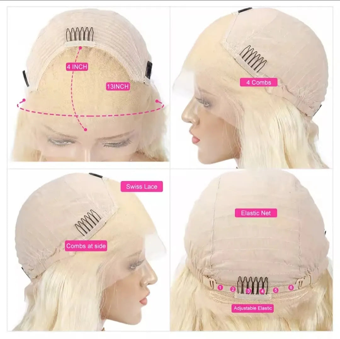 House of Extensions #613 Blonde Lace Wig