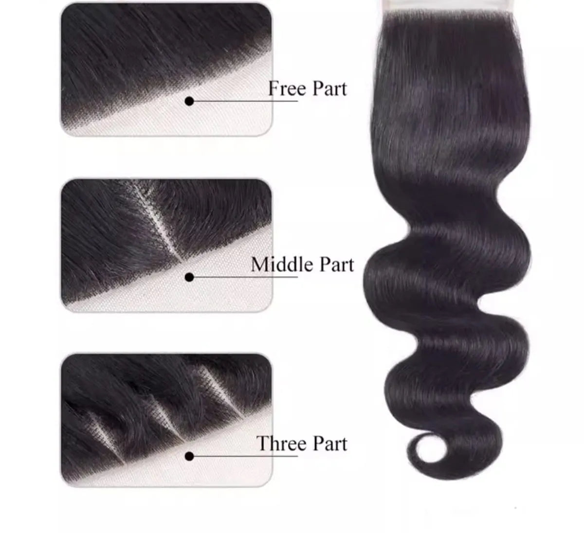 House of Extensions Body Wave Lace Closure