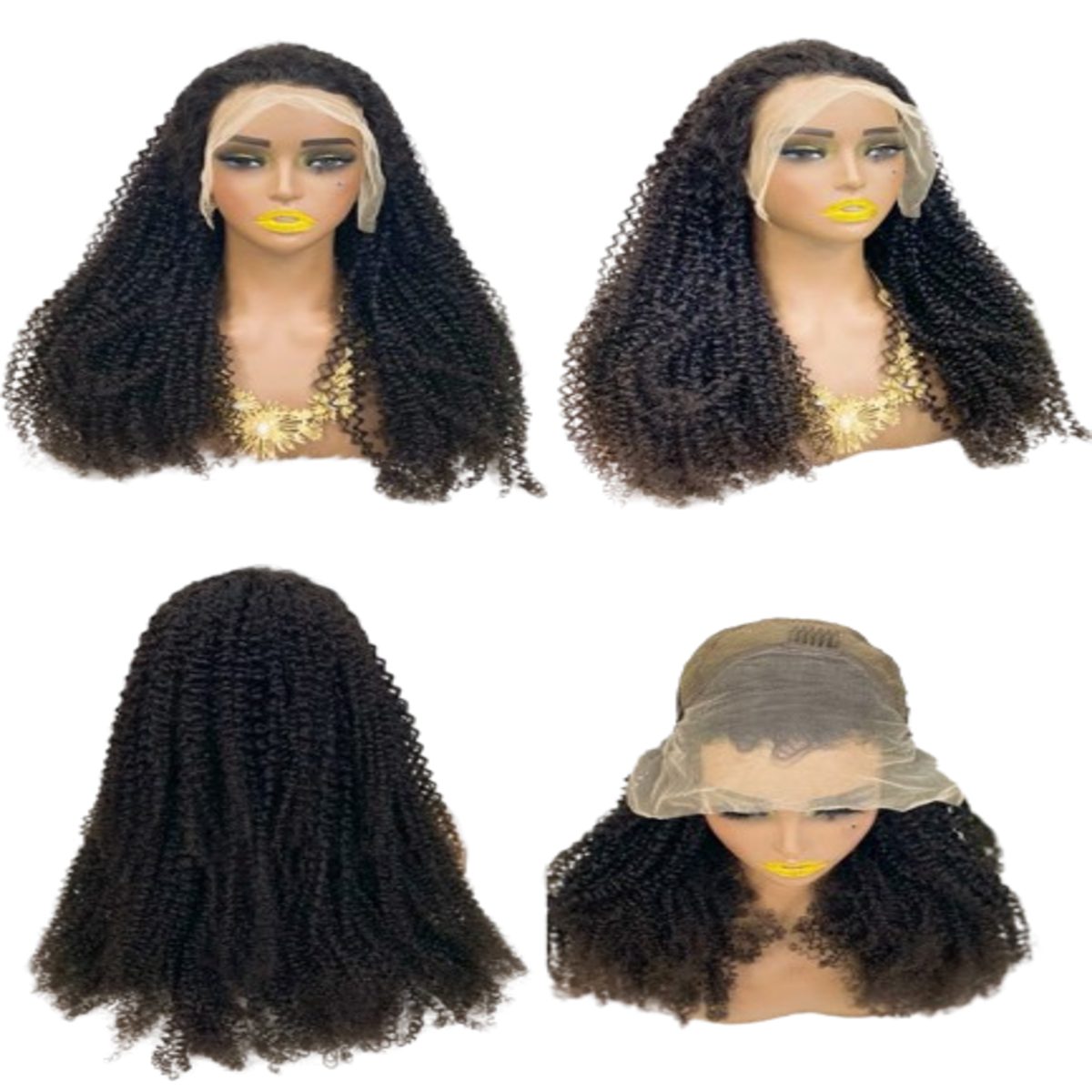 House of Extensions Kinky Curly Lace Frontal Wig