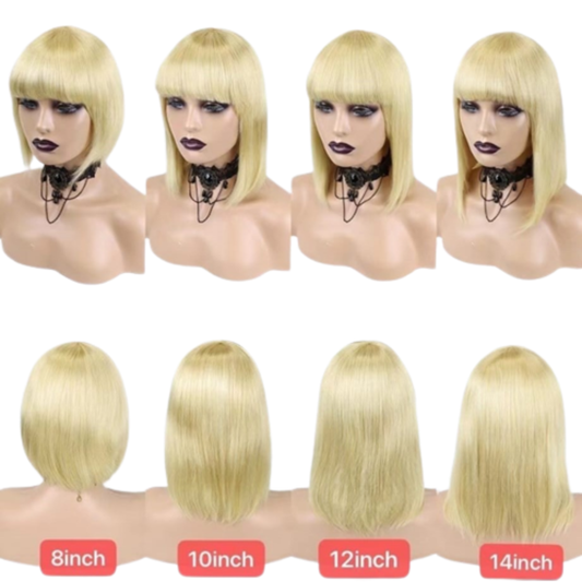 House of Extensions Bob Wig with Bangs- #613