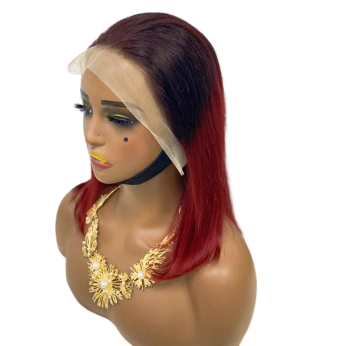House of Extensions T1B/99J Bob Lace Wig