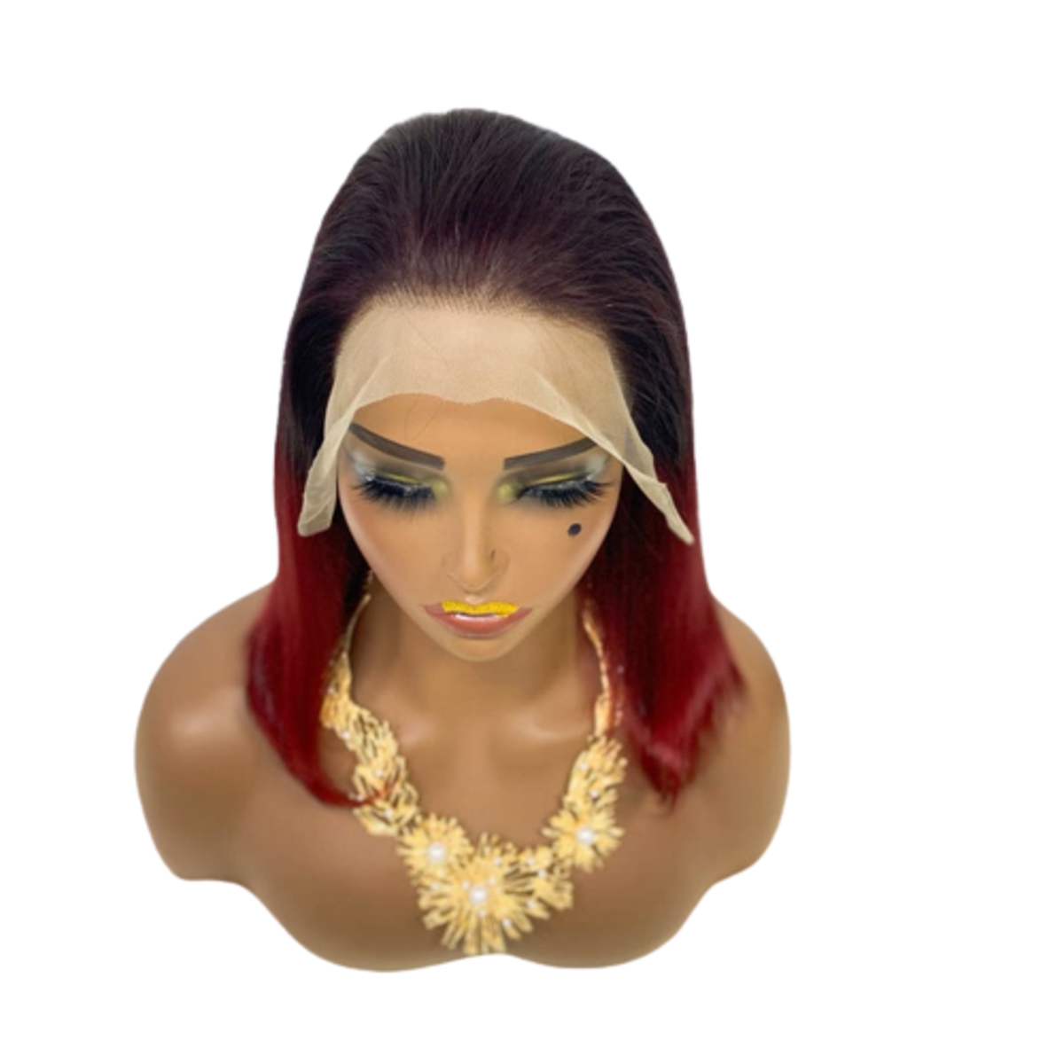 House of Extensions T1B/99J Bob Lace Wig