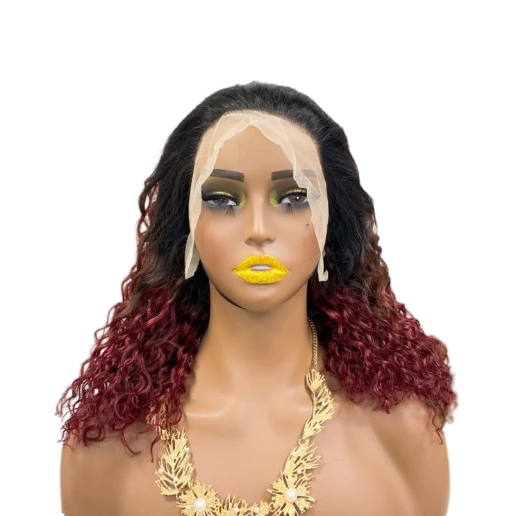 House of Extensions T1B/99J Bob Lace Wig