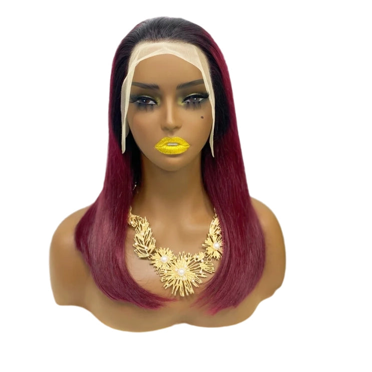 House of Extensions T1B/99J Bob Lace Wig