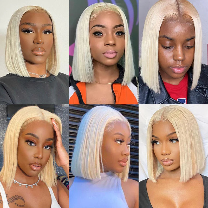 House of Extensions Blonde #613 Bob Lace Wig