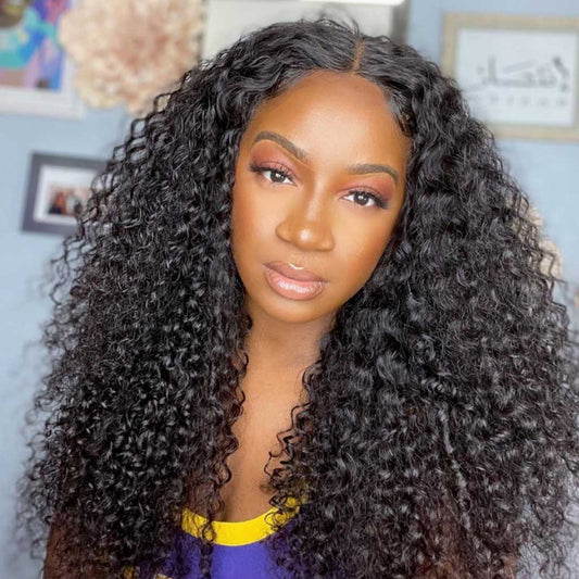 House of Extensions Kinky Curly Lace Closure Wig