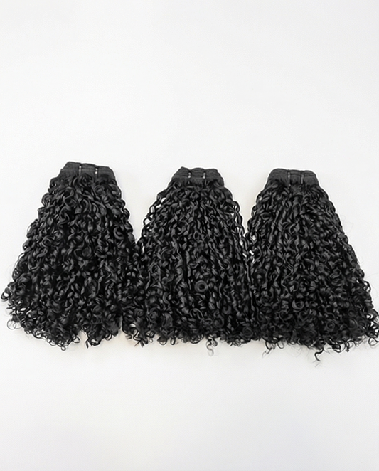 House of Extensions Double Drawn Pixie Curl Bundles