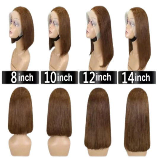 House of Extensions Brown #4 Bob Lace Wig