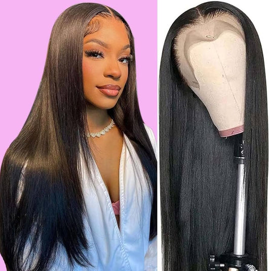 House of Extensions Straight Lace Frontal Wig
