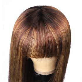 House of Extensions Bob Wig with Bangs-P4/#27