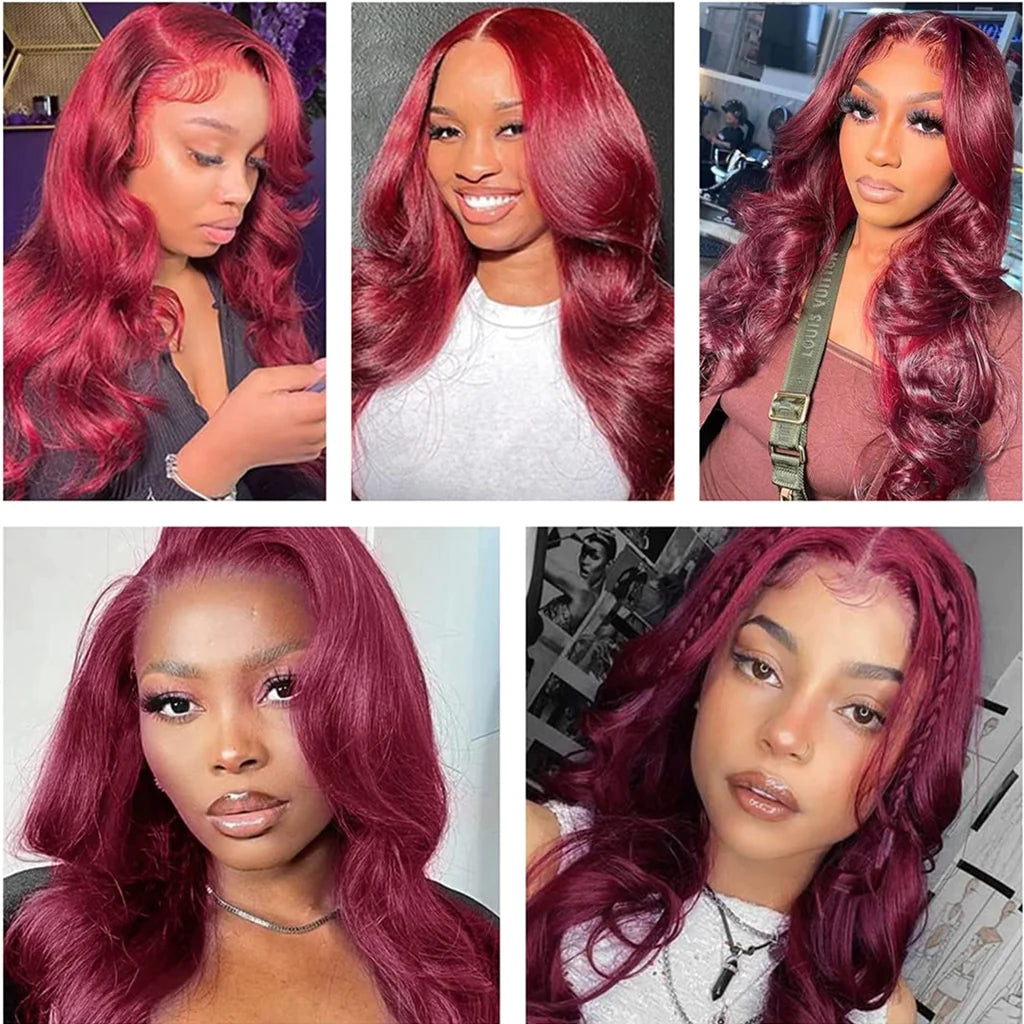 House of Extensions 99J Lace Wig