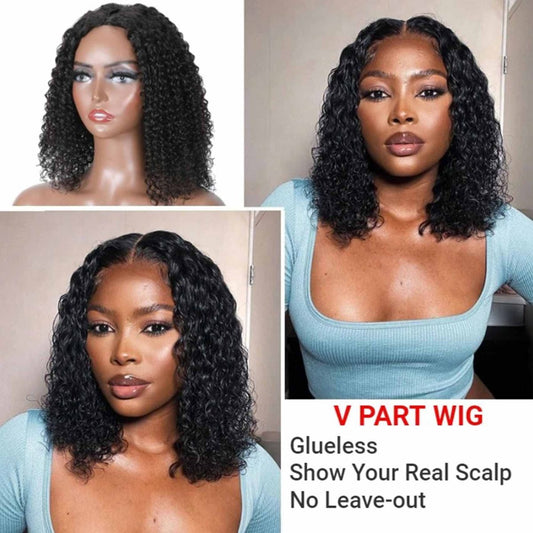 House of Extensions Water Wave V-Part Wig