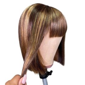 House of Extensions Bob Wig with Bangs-P4/#27
