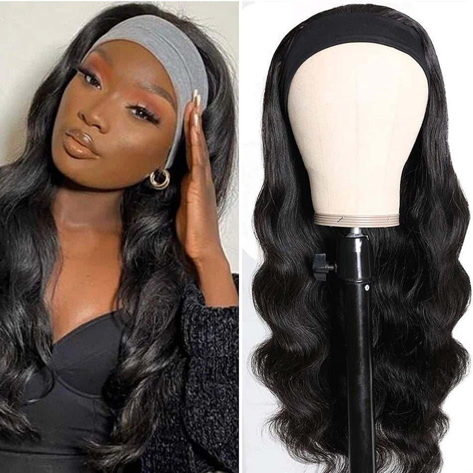 House of Extensions Body Wave Headband Wig