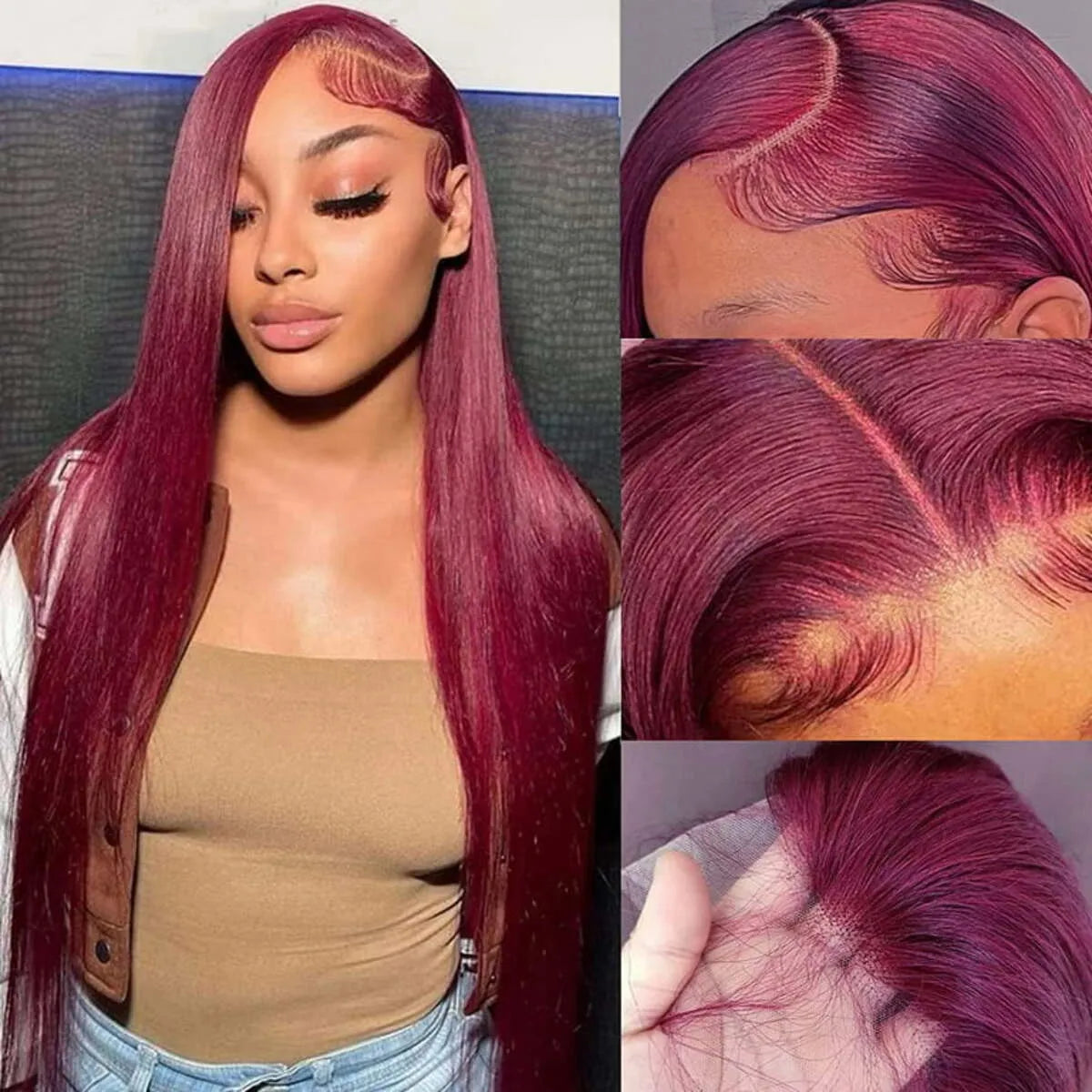 House of Extensions 99J Lace Wig