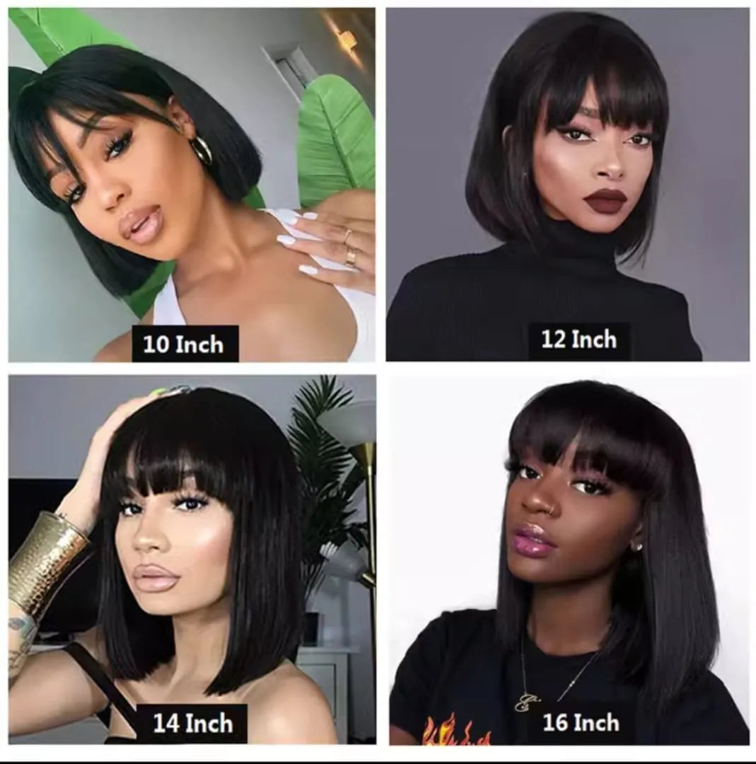 House of Extensions Bob Wig with Bangs