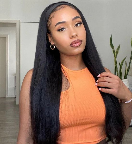 House of Extensions Straight Headband Wig